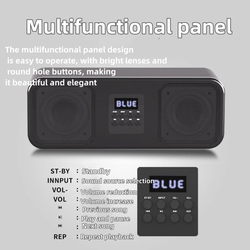 120 W Caixa De Som Bluetooth, Озвучителна система за домашно кино Para Casa субуфер Hi-Fi стерео безжичен караоке микрофон високоговорител - 3