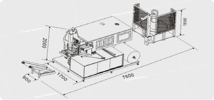 150 бр/мин, автоматична машина за производство на покет пружини за матрак с пружинным матрак - 4