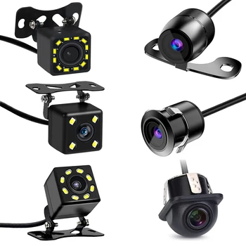 HD-изображение, автомобилна камера за обратно виждане нощно виждане, камера за автоматично паркиране на заден ход, IP68 водоустойчив CCD led монитор автоматично архивиране на 170 градуса