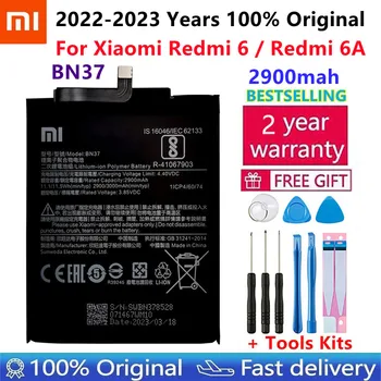 Въведете Mi Оригинална Батерия BN37 3000 ма За Xiaomi Redmi 6 Redmi6 Redmi 6A Висококачествени Сменяеми Батерии За Телефон