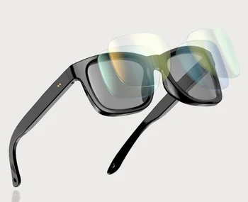 Wellermoz Нова Дограма TR90 С Гъвкави лещи, Умни Электрохромные Слънчеви Очила с Защита от магнитен заряд UVR, Поляризация, Умни Очила