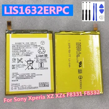 100% Оригинални Висококачествени 2900 mah LIS1632ERPC Взаимозаменяеми батерия за Sony Xperia XZ XZs F8331 F8332 Батерии за телефони Bateria