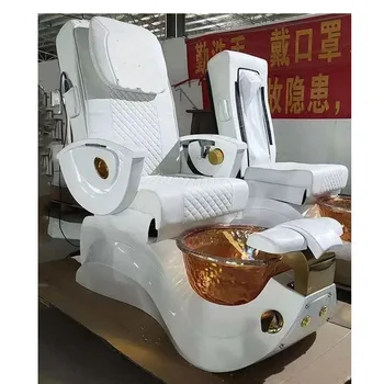 масажно педикюрное стол за измиване на краката с водопровод spa luxury black