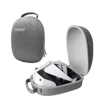 За PS VR2 EVA Hard Travel Protect Box чанта за багаж Чанта за носене Защитен калъф чанта за носене VR аксесоари