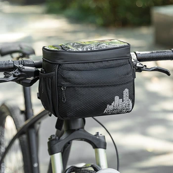Велосипедна предната чанта, чанта за багаж, чанта за обяд, чанта за носене на волана, чанта за багаж, чанта за пътуване