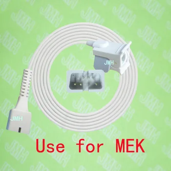 Съвместим с монитор пульсоксиметра DB9 6pin MEK MP-100/110/400/1000, педиатрическим spo2 сензор със скоба за пръста.