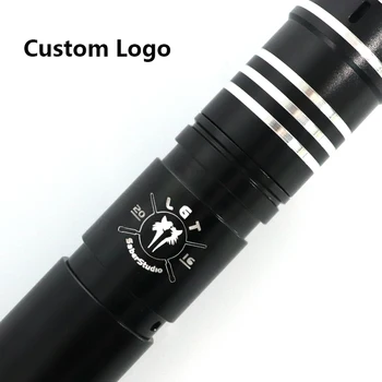 Меч LGT - индивидуален лого на метална дръжка, думи на подкрепа и изображение за уникалния меч