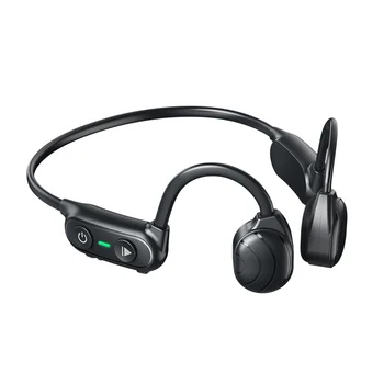 Remax global recruit agents РБ-S33 Bluetooth слушалка 5.0, безжични слушалки с дълъг живот, костна проводимост
