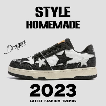 Модната марка, нишевая спортни обувки four seasons, тенденция обувки, мъжки обувки, ежедневни обувки, новост 2023 г., лидер на продажбите, Zapatiras de Hobreten, Красиви мъже