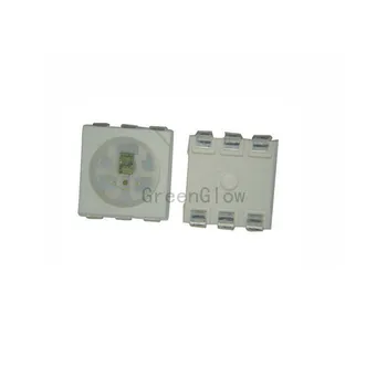 1000 бр. x висококачествен APA102, адресуемый 5050SMD RGB led чип, данни DC5V и часовници отделно, безплатна доставка