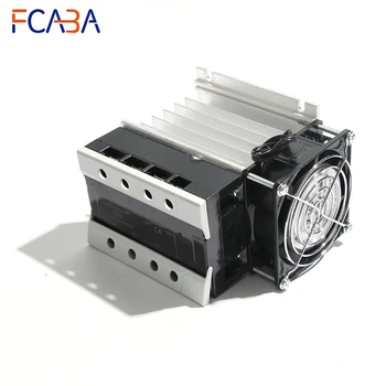 FCABA 1 бр. твърд радиатор реле индустриален клас от алуминиев профил BEM3-80DA/100DA/120DA в комплект с модула