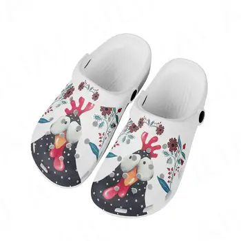 Нови чехли с дупки, Дамски Летни Леки Джапанки с шарките на Петела, 2023, Модни Разнообразни Плажни Сандали За момичета, Обувки за градината, Жена