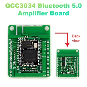 QCC3034 Такса усилвател Bluetooth 5,0 Без Загуба на Музикален Bluetooth Усилвател TWS 2X3/5 W Поддръжка на AAC APTX APTXLL APTXHD