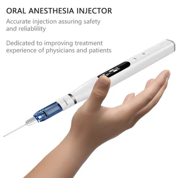 Стоматологичен PDL инъектор за анестезия на устната Smart Mini/ll LED, безжичен и местен безболезнен 3-защитен инжекционни безболезнен стоматологичен инструмент