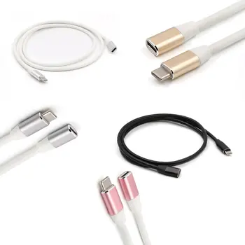 1 М удължителен кабел USB Type C USB 3.1 USB-C от мъжа към жената удължител тел Удължител за кабел Конектор за докинг станция