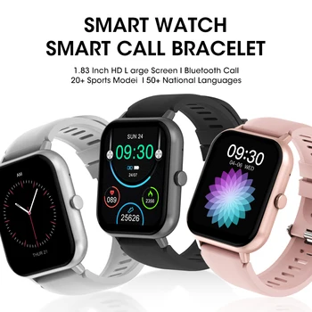 за Amazfit Mini 1,83-инчов смарт часовници с Bluetooth-разговори за мъже и Жени, Подкрепа 120 спортове, Фитнес-смарт часовници 2023, Новост
