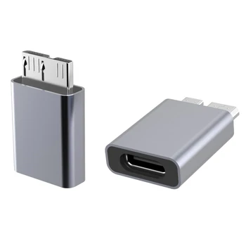 Висококачествен адаптер USB към Micro C B USB3.0 Type C Женски към Micro-B мъжки Зареждане Micro USB 3.0 към Type C Сверхскоростная за твърд диск