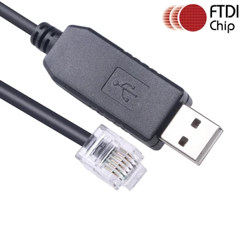 Сериен кабел USB към RJ11 RJ12 за Iskra ME382 AM550 DSMR P1 до Domoticz на Raspberry FTDI