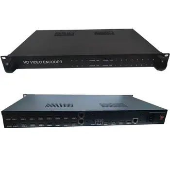 Енкодер HD, H264/H265 2-канален 4K (3840X2160P) + 18-канален 1920X1080P HDMI-ПР (многоадресная прехвърляне на RTMP/RTSP/ HLS TS/ FLV / HLS/SRT/UDP)