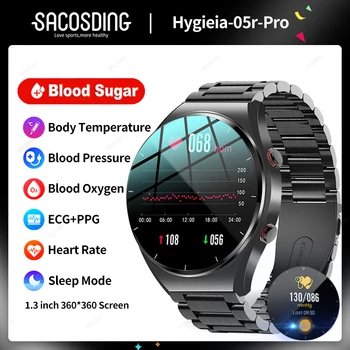 2023 Нови Умен Часовник ECG + PPG Нивото На Кръвната Захар, Липидите в Кръвта, Кръвното Налягане, Температурата на Тялото Наблюдение на Здравето на Умни Часовници За Xiaomi
