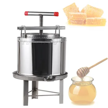 Обзавеждане за пчеларството Преса за мед преса за восък от неръждаема стомана домашен аспиратор за мед изстискване на сок инструменти за пчеларя
