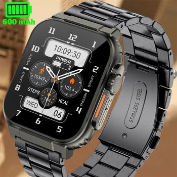 LIGE Новите Смарт часовници Ultra Watch За Мъже И Жени Bluetooth Предизвикателство TWS Локална Музика Спортни Часовници 2,0 Инча IP68 Водоустойчив 600 ма Smartwatch
