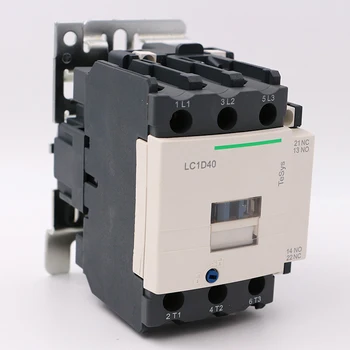 Електрически магнитен контактор за променлив ток LC1D40P7 3P 3NO бобина на променлив ток LC1-D40P7 40A 230V
