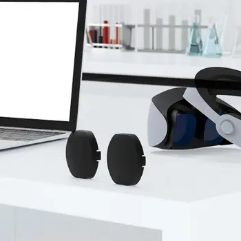 Прахозащитен предпазни капачки за лещите за PS VR2, аксесоари за очила за виртуална реалност, силиконова защита лещи, устойчиви към предотвратяване на воден прах