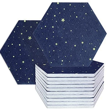 36 Пакети Акустични Панели Starry Sky Hexagon, Звукоизоляционная Уплътнението, Звукопоглощающая Панел За Студийната Акустична обработка