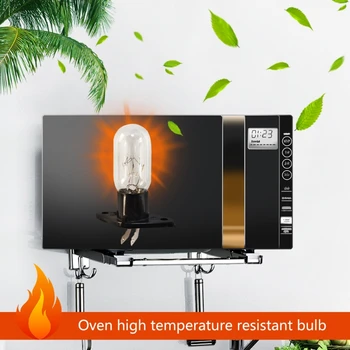 R9UD 2A 240V 25W Крушка За Микровълнова Фурна Лампа За Осветление на Хладилника Дизайн Основата на Лампи с Държач
