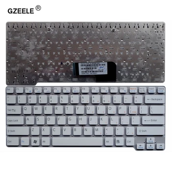 GZEELE Английска клавиатура за лаптоп SONY CW CW16EC CW18FC CW26EC CW28EC CW2S3C CW2S6C бяла американска без рамка замени на нова