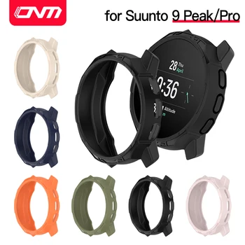 Защитен калъф за умни часовници Suunto 9 Peak Защитна броня мек силиконов калъф с аксесоари за Suunto 9 Peak Pro