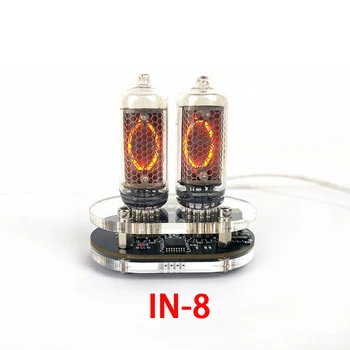2-цифрен термометър с лампа с нажежаема жичка IN18/IN8 IN18/IN8 Nixie Clock Home USB 5 В