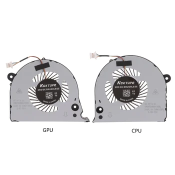2023 Новата Смяна Новия процесор на Лаптоп GPU ПРОЦЕСОР + Вентилатор за Охлаждане на Радиатора на GPU за Inspiron G7 15 7577 7588 0H98CT 02PH36 Компютърен Охладител