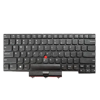 Клавиатура за лаптоп Lenovo Ideapad E14 Gen 3 черна клавиатура САЩ