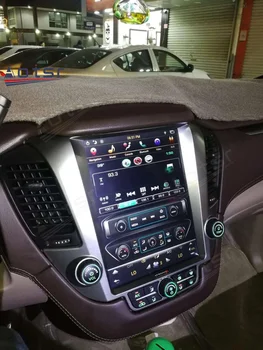 Tesla Екран PX6 Android10 За GMC Yukon Chevrolet Tahoe Suburban 2015-2020 Автомобилен GPS Навигатор Радио Стерео Аудио Мултимедиен Плеър