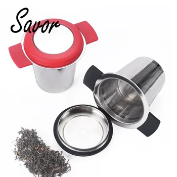 Горещ! 1 БР. за многократна употреба уреди за заваряване на чай от неръждаема стомана 304, цедка за чай, чайник, филтър за чай с подправки, ронлива чаен лист, Кухненски принадлежности