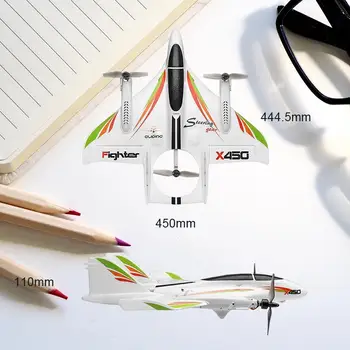 Изживейте тръпката от безчеткови играчки-самолети с дистанционно управление с дронами вертикално излитане