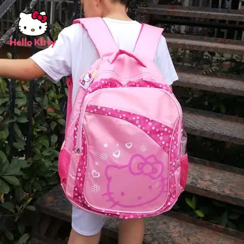 TAKARA ТОМИ Hello Kitty/ детска училищна чанта, студентски cartoony скъпа раница, училищен подарък за момичета, чанта-месинджър