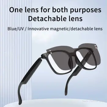 Безжични очила T2, спортни смарт очила на открито, слънчеви очила, анти-син слушалки, причиняващи музикални очила