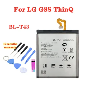 Нова батерия за телефона BLT43 BL-T43 за LG G8S ThinQ LM-G810 BL T43 3550 ма, Висококачествен Взаимозаменяеми Батерия + Инструменти