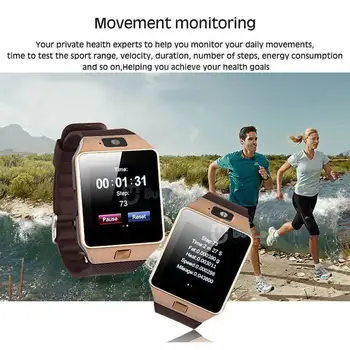 Смарт часовници DZ09 Bluetooth, Приложими към мобилен телефон Android, IOS Smart Life с нов високо качество