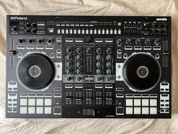 НОВА промоция Roland DJ-808 Професионален 4-канален цифров миксер