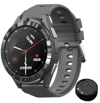 2023 нови 4G смарт часовници мъжки Android 11 за видео разговори Smartwatch WIFI GPS 900 mah с блок захранване Двойна предна камера Часовници за мъже