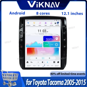Android Автоматична GPS навигация за Toyota Tacoma 2005-2015 Android 11 Carplay мултимедиен плеър HD LCD сензорен екран 128 GB