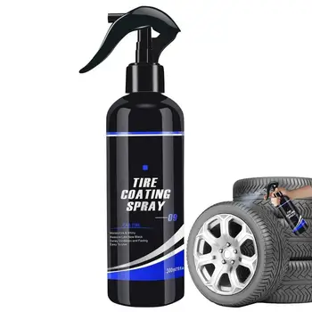 Спрей за блясък гуми High Gloss UV Protection Спрей За блясък гуми 300 мл Предпазва Гумите От Напукване И Избледняване