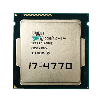 Използва Core i7-4770 3,4 Ghz, 8 М 5,0 GT/s LGA 1150 SR147 процесор Настолен процесор I7-4770 Безплатна Доставка