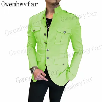 Gwenhwyfar Двойка, Светло Зелено Смокинги за Младоженеца-Мъжки Сватбен Смокинг, Модерен Мъжки Сако, Мъжки костюм по поръчка (яке + панталон, G3117