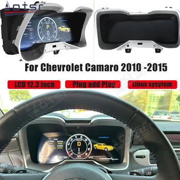 2024 най-Новите LCD цифров таблото за Chevrolet Camaro 2010-2015, табло, екран за измерване на скоростта на кабината, авто екран