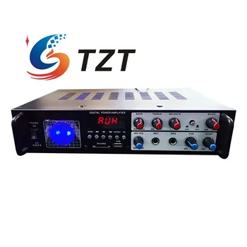 TZT AV-023 Многофункционален безжичен усилвател на мощност Bluetooth постоянна съпротива 100 W + аудио плеър 100 W 220 В